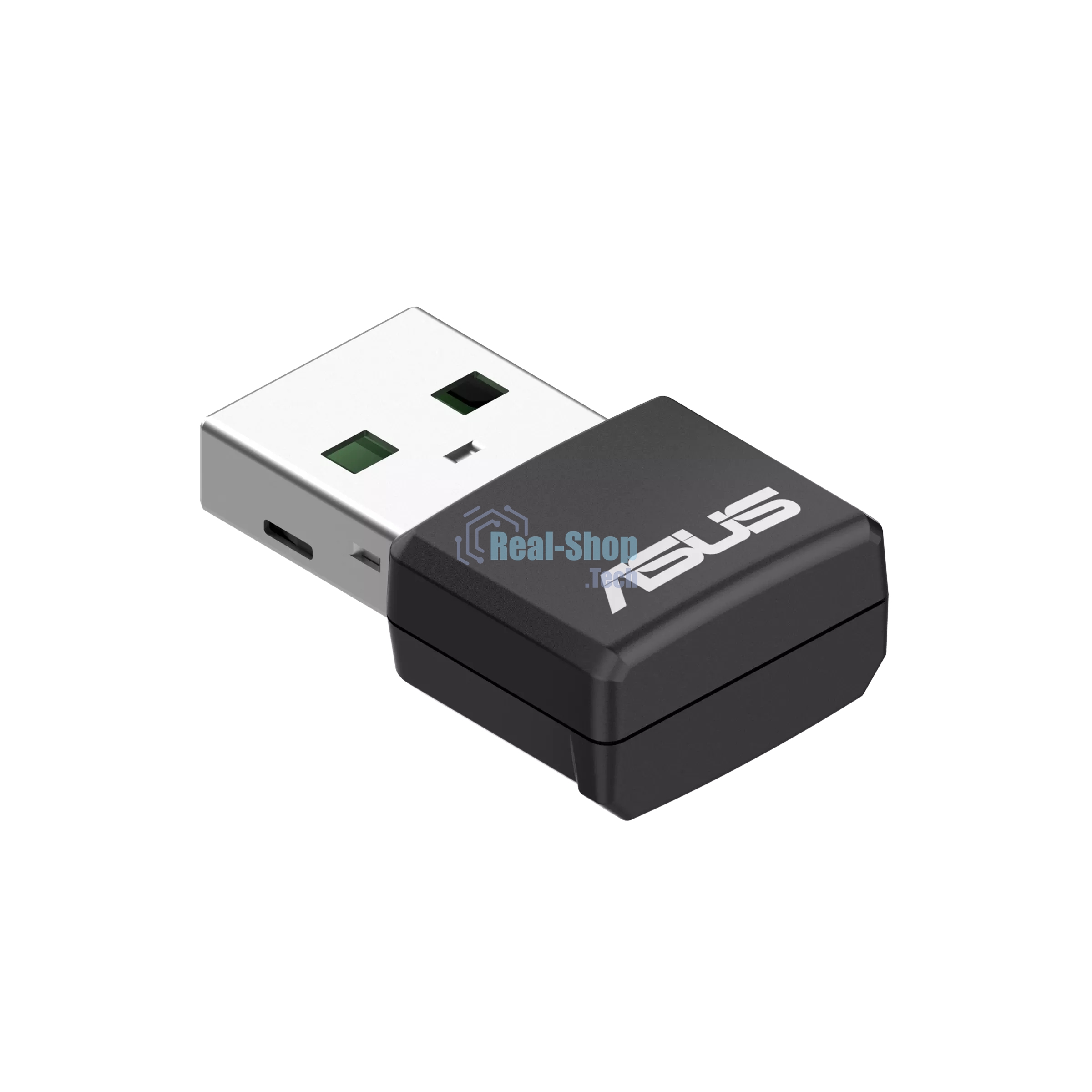 Роутер ASUS USB-AX55 NANO 90IG06X0-MO0B00 WI-FI 802.11ax/ac/a/g/n, 400 + 867 Mbps USB 3.0 Adapter + 2 антенны