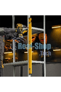 Уровень алюминиевый Denzel, магнит., фрезерованный, 3 глазка (1 зеркал.), 0,5 мм/м, 1000 мм