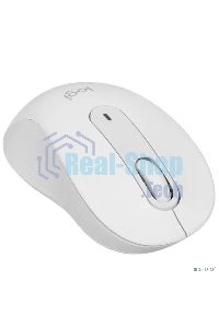 Мышь беспроводная Logitech Signature M650 белый, 4000 dpi, радиоканал, Bluetooth, USB, кнопки - 5