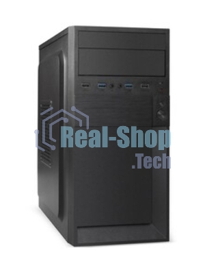 Компьютерный корпус Minitower ExeGate BAA-308U2-AAA400 (mATX, БП AAA400 с вент. 8см, 1хUSB+2хUSB 3.0, HD Audio, черный)