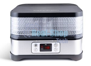Сушилка для овощей и фруктов BQ FD1001 Black-Steel
