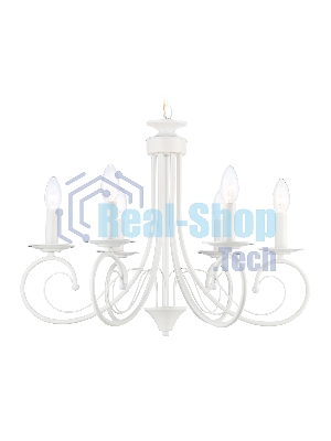 Светильник Ambrella light TR9611/6 WH белый E14/6 max 40W D560*650