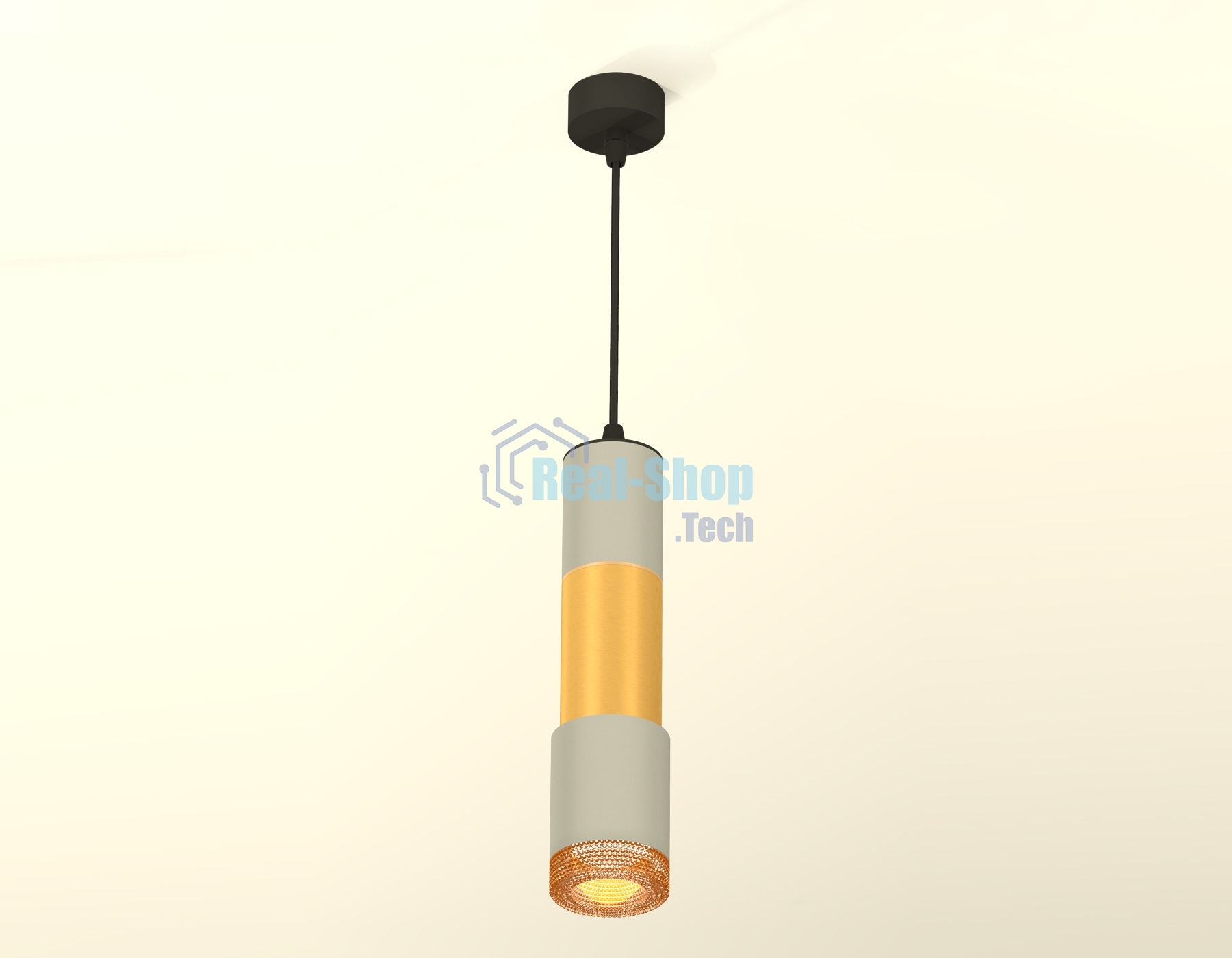 Светильник Ambrella Light XP7423041 SGR/PYG/CF серый песок/золото желтое полированное/кофе MR16 GU5.3