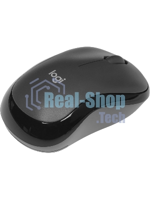 Мышь беспроводная Logitech M220 SILENT черный/серый, 1000 dpi, радиоканал, USB, кнопки - 3