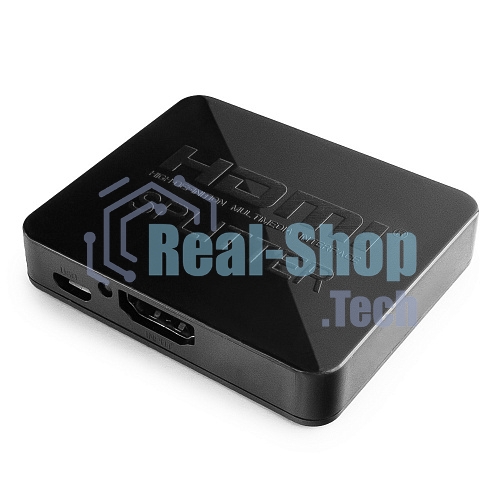 Разветвитель HDMI Cablexpert DSP-2PH4-03, HD19F/2x19F, 1 компьютер => 2 монитора, Full-HD, 3D, 1.4v