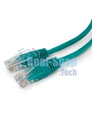Патч-корд UTP Cablexpert cat.5e, 1.5м, литой, многожильный, зеленый