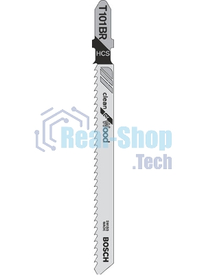 Набор пилок по дереву Bosch T101BR HCS 5пред. (лобзики)