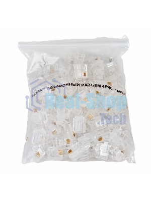 Телефонный разъем Rexant RJ-9(4P4C)