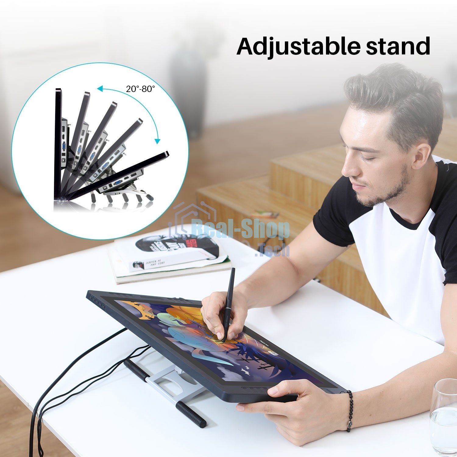 Графический монитор Huion Kamvas Pro 20 (2019), 19.5