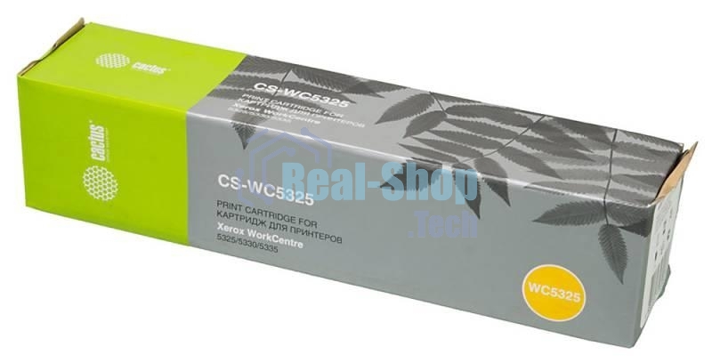 Картридж лазерный Cactus CS-WC5325 (006R01160) черный (30000 стр.) для Xerox WorkCentre 5325/5330/5335