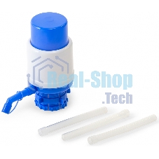 Помпа для 19л бутыли AEL AEL-080 механический белый/синий