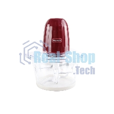 Измельчитель Willmark WMC-7088 (500Вт., стекл. чаша 2л., двойн. лезвия., рез. основание) пурпурный