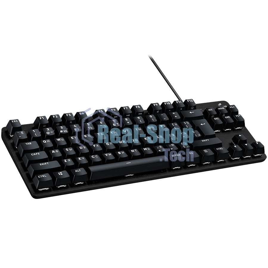 Клавиатура проводная Logitech Gaming Keyboard G413 TKL SE Mechanical - RUS - USB - TACTILE SWITCH черный