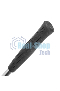 Молоток-гвоздодер Sparta 450 г, круглый боек, металлическая трубчатая обрезиненная рукоятка