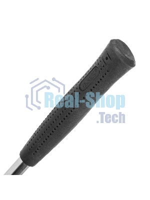 Молоток-гвоздодер Sparta 450 г, круглый боек, металлическая трубчатая обрезиненная рукоятка