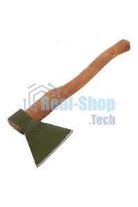 Топор кованный Сибртех, в сборе, 1200/1550 г, деревянное топорище, 500 мм, Б3