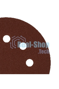 Круг абразивный Сибртех на ворсовой подложке под 