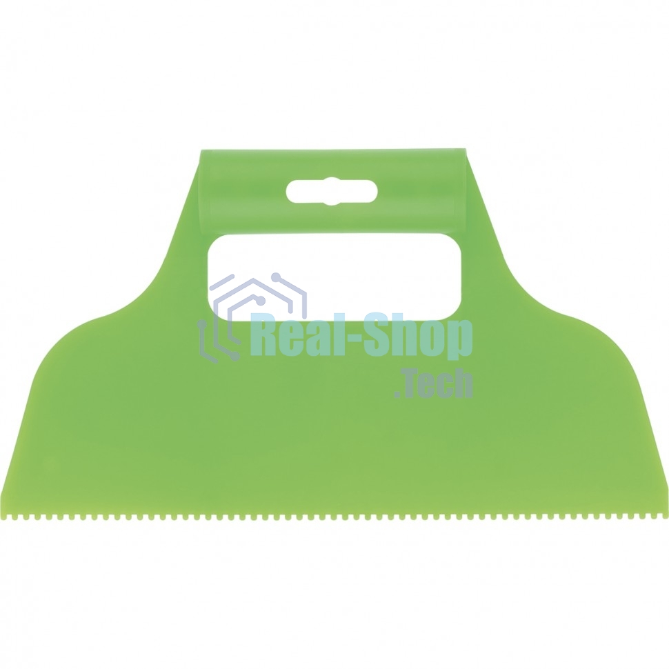 Шпатель для клея Сибртех пластмассовый, зубчатый 2х2 мм