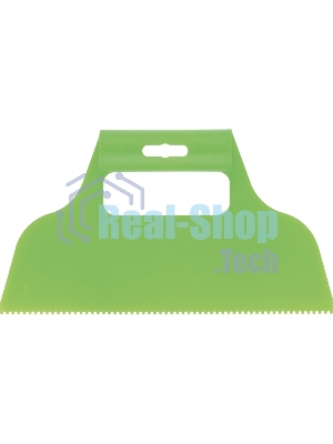 Шпатель для клея Сибртех пластмассовый, зубчатый 2х2 мм