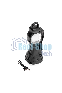 Фонарь кемпинговый Rexant с солнечной батареей и крюком