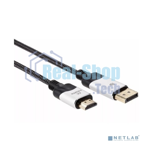 Кабель-переходник VCOM CG608M-1.8M DisplayPort M-> HDMI M 4K@60Hz 1,5 м VCOM (CG608M-1.8M)