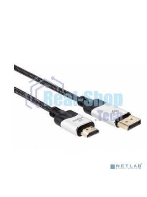 Кабель-переходник VCOM CG608M-1.8M DisplayPort M-> HDMI M 4K@60Hz 1,5 м VCOM (CG608M-1.8M)
