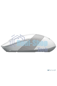 Комплект клавиатура + мышь A4 Fstyler FG1010 клав:белый/серый мышь:белый/серый USB беспроводная Multimedia