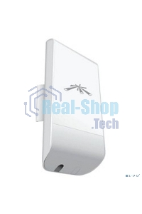 Точка доступа Ubiquiti LocoM2(EU) Wi-Fi и AirMAX. 802.11g/n, интегрированная антенна 8 дБ (45°*45°),10/100 RJ45 Ethernet