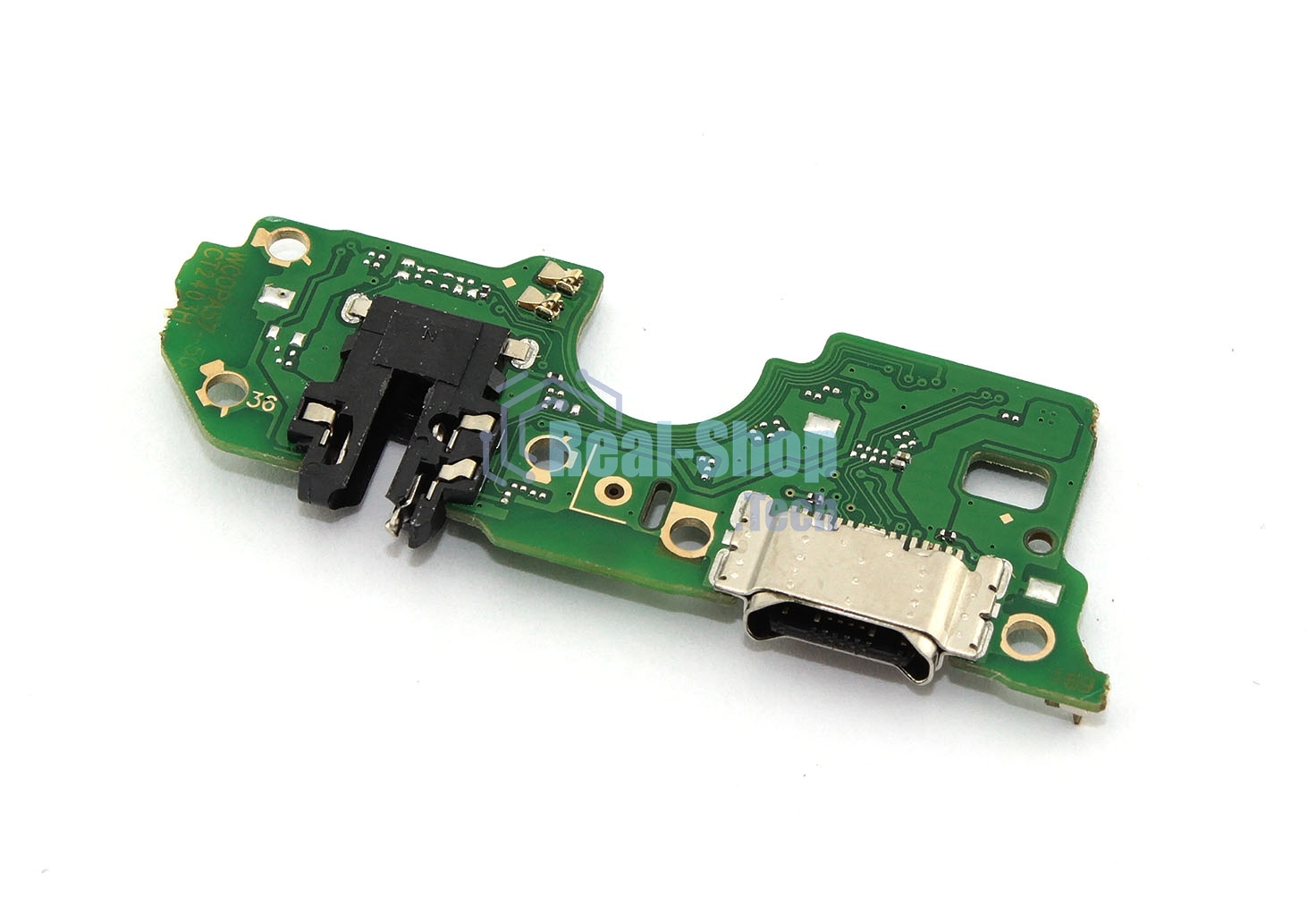 Шлейф (нижняя плата) с разъемом зарядки и микрофоном для OPPO A57s