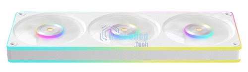 Вентилятор для корпуса Ocypus Sigma F36 WH ARGB, 3x120x120x25mm, 4-PIN PWM, 500-2200 RPM, 36 DBA MAX, FLUID DYNAMIC BEARING