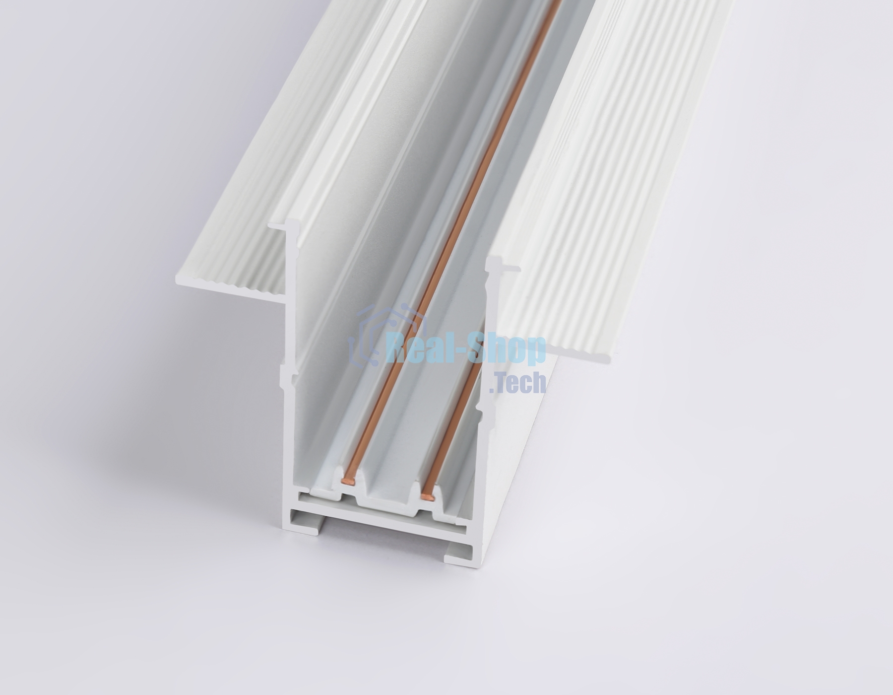 Шинопровод встраиваемый Ambrella light GL1009 WH белый IP20 220V 2000*62.5*56