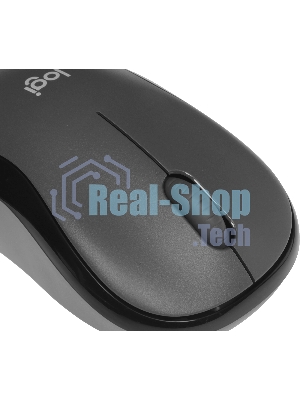 Мышь беспроводная Logitech M220 SILENT черный/серый, 1000 dpi, радиоканал, USB, кнопки - 3
