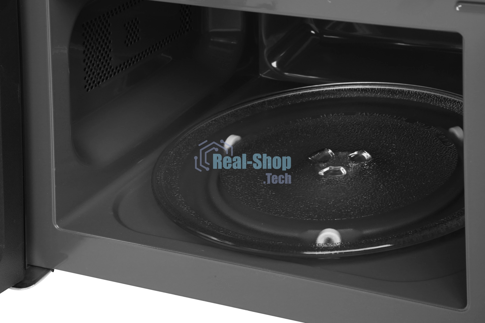 Микроволновая печь Haier HMB-DG208BA черный, 20 л, 800 Вт, переключатели - кнопки, поворотный механизм