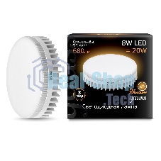Лампа светодиодная Gauss LD108008108LED GX53 8W 2700K