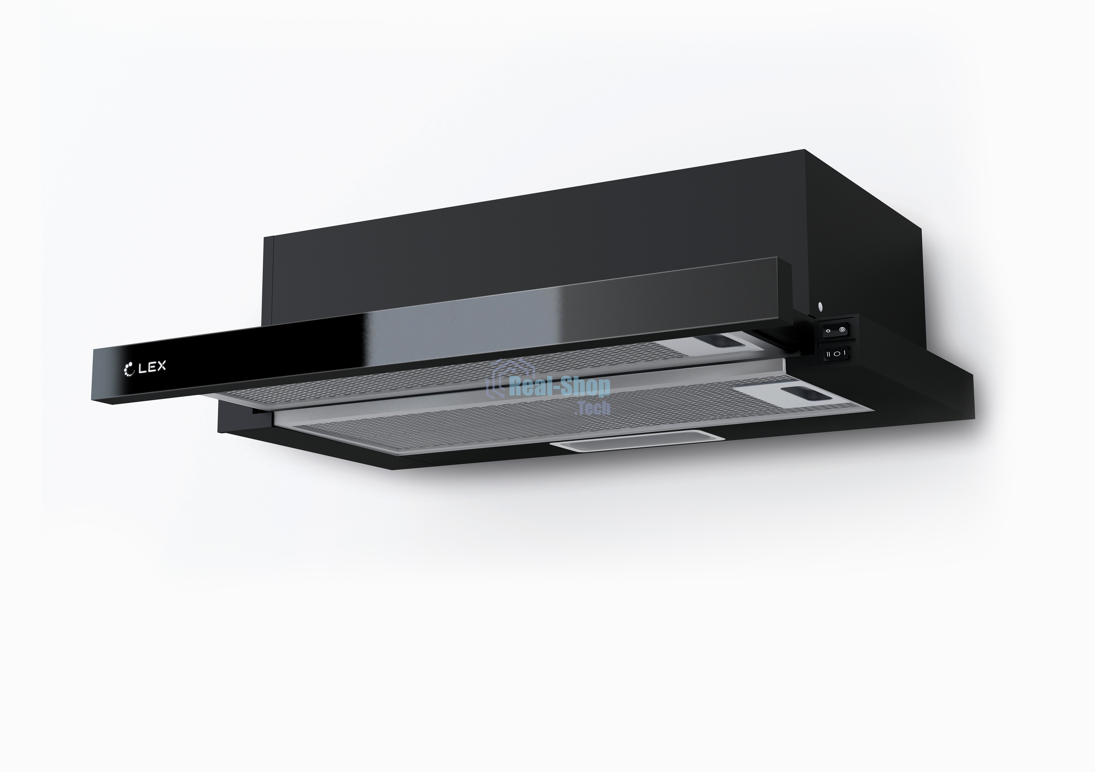 Вытяжка встраиваемая LEX Hubble G 600 черный, 60 см, 650 куб. м/ч, 48 дБ