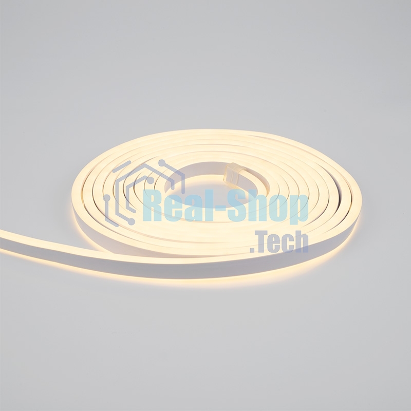 Гибкий неон Neon-night LED SMD 8х16 мм, двухсторонний, теплый белый, 120 LED/м, 5 м