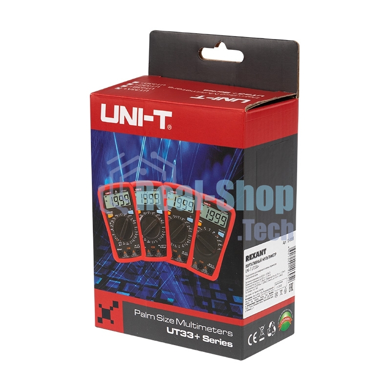 Портативный мультиметр UNI-T UT33A+