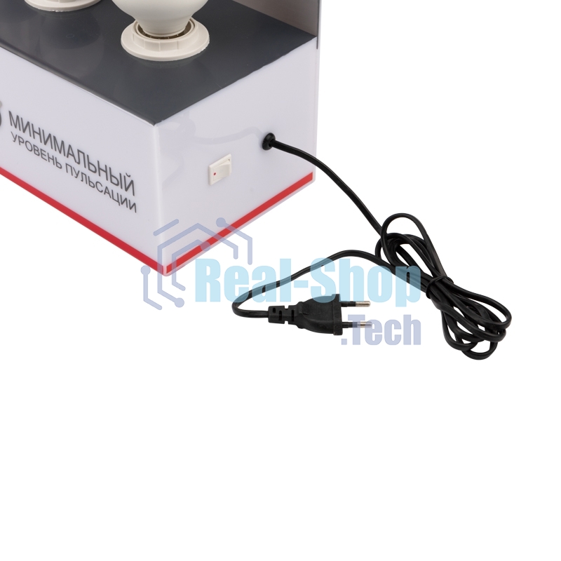 Демо-тестер Rexant для проверки ламп с цоколями E27, E27, E14, GU5.3, GX53