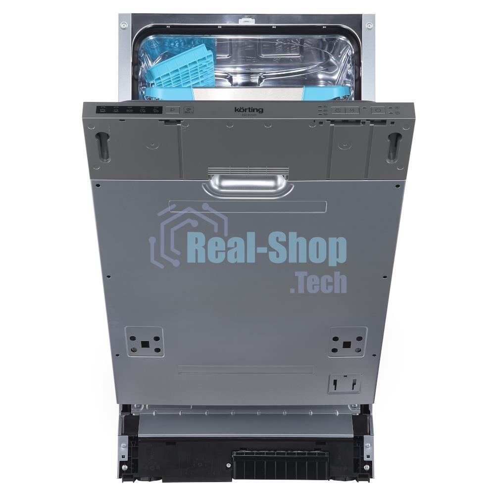 Встраиваемая посудомоечная машина Korting KDI 45140, серый, 44.8 см, 10 компл., 49 дБ, класс A++