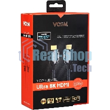 Кабель VCOM CG864-2M HDMI 19M/M,ver. 2.1, 8K@60 Hz 2m VCOM CG864-2M
