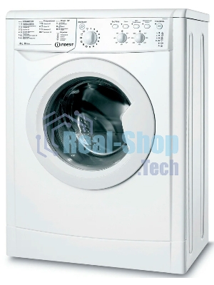 Стиральная машина Indesit IWSC 6105 белый, загрузка фронтальная 6 кг, 1000 об/мин., класс: А