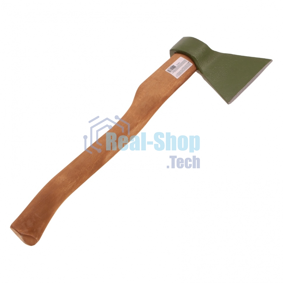 Топор кованный Сибртех, в сборе, 1200/1550 г, деревянное топорище, 500 мм, Б3