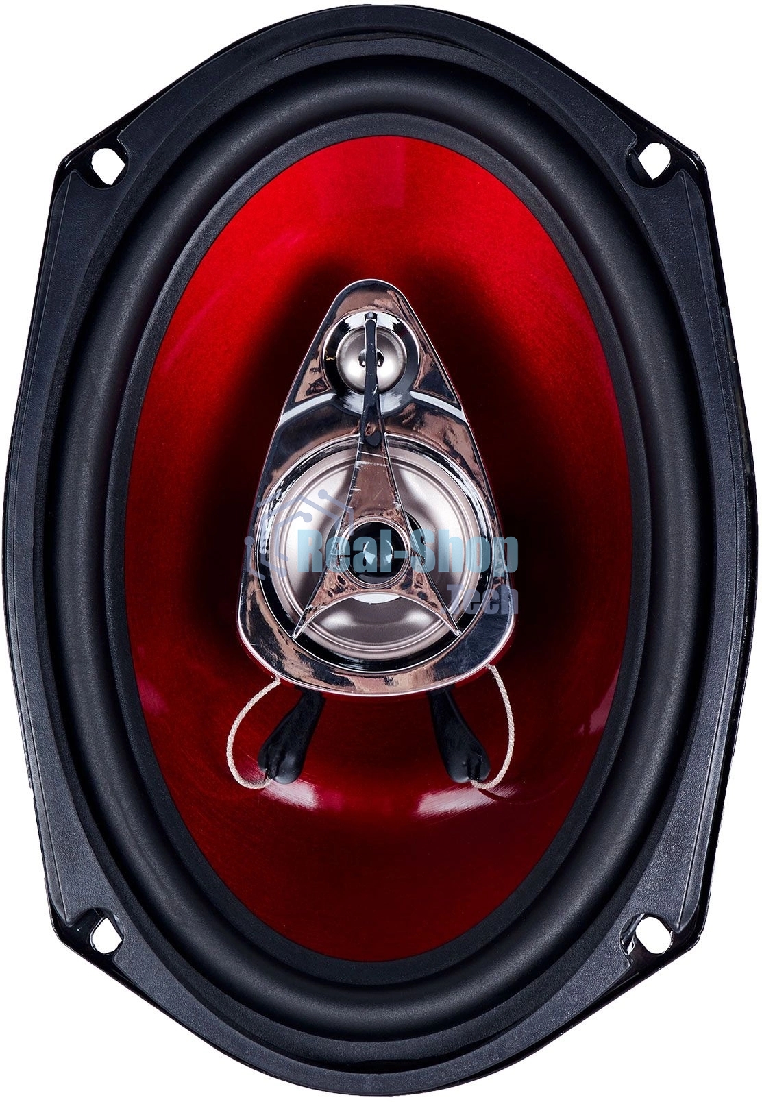 Колонки автомобильные Kicx SP 693 200Вт 92дБ 4Ом 16x23см (6x9дюйм) (ком.:2кол.) коаксиальные трехполосные