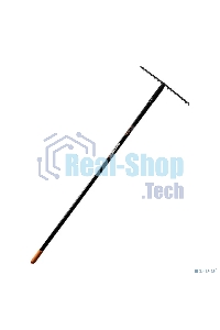 Грабли прямые ВИХРЬ 14 зубьев, сталь, с металлическим черенком 73/7/1/13