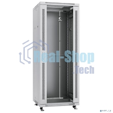 Шкаф телекоммуникационный напольный Cabeus, IP20, 32U, 1610х600х600 мм (ВхШхГ), дверь: стекло, разборный, цвет: серый