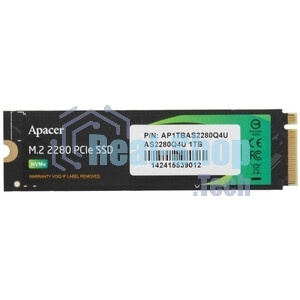 Накопитель SSD M.2 2280 1TB NVMe PCIE 5.0 x4 12000/11800 AP1TBAS2280F4L-1 APACER