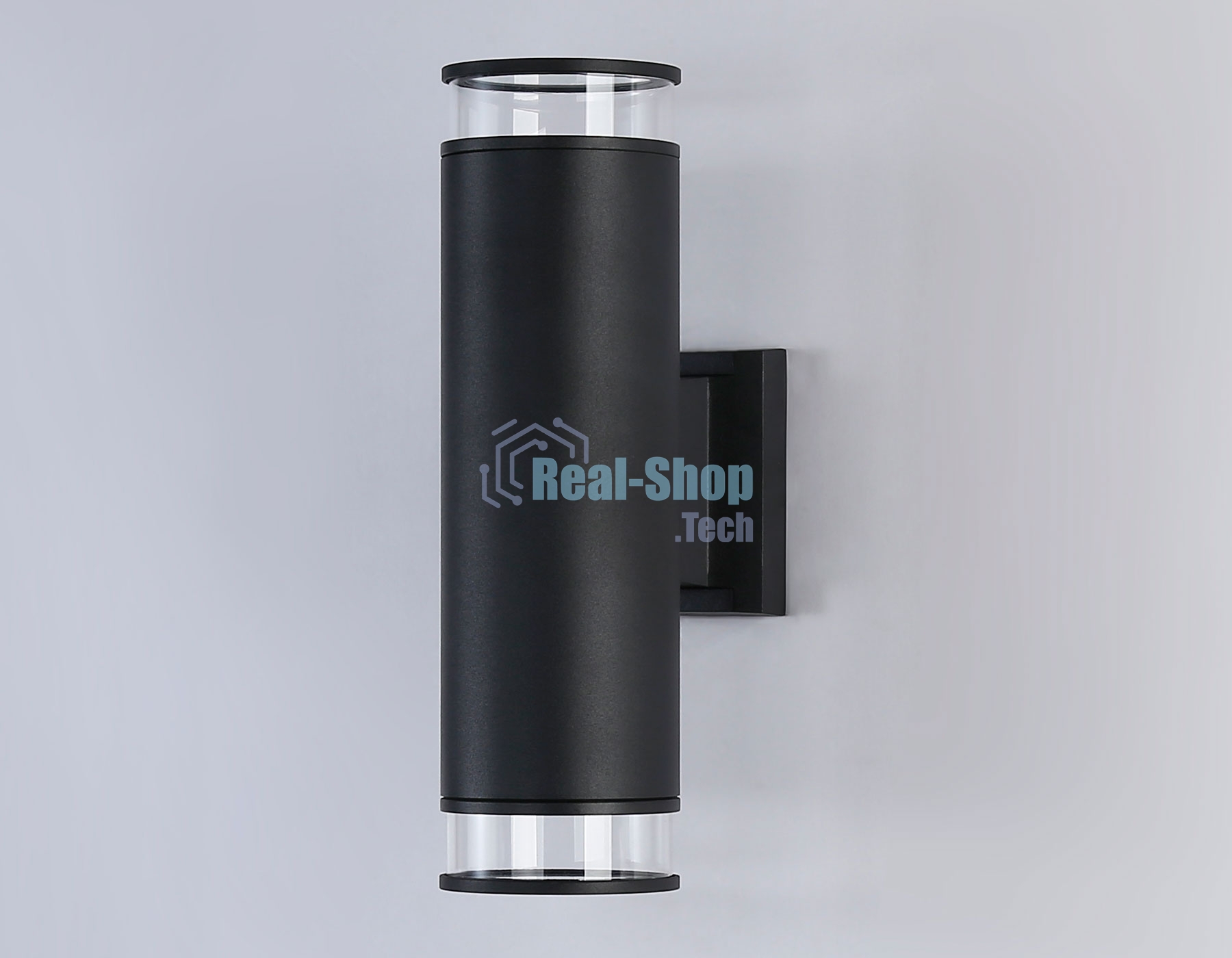 Светильник Ambrella light ST3821/2 BK/CL черный/прозрачный IP54 GU10/2 max 35W 310*90*160