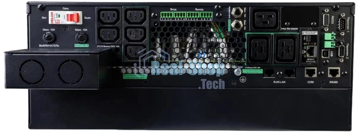 Источник бесперебойного питания Systeme Electriс SRT SRTSE8KRTXLIG2-NC / 8000 ВА / 8000 Вт / 5 x IEC 320 C13, 3 x IEC 320 С19