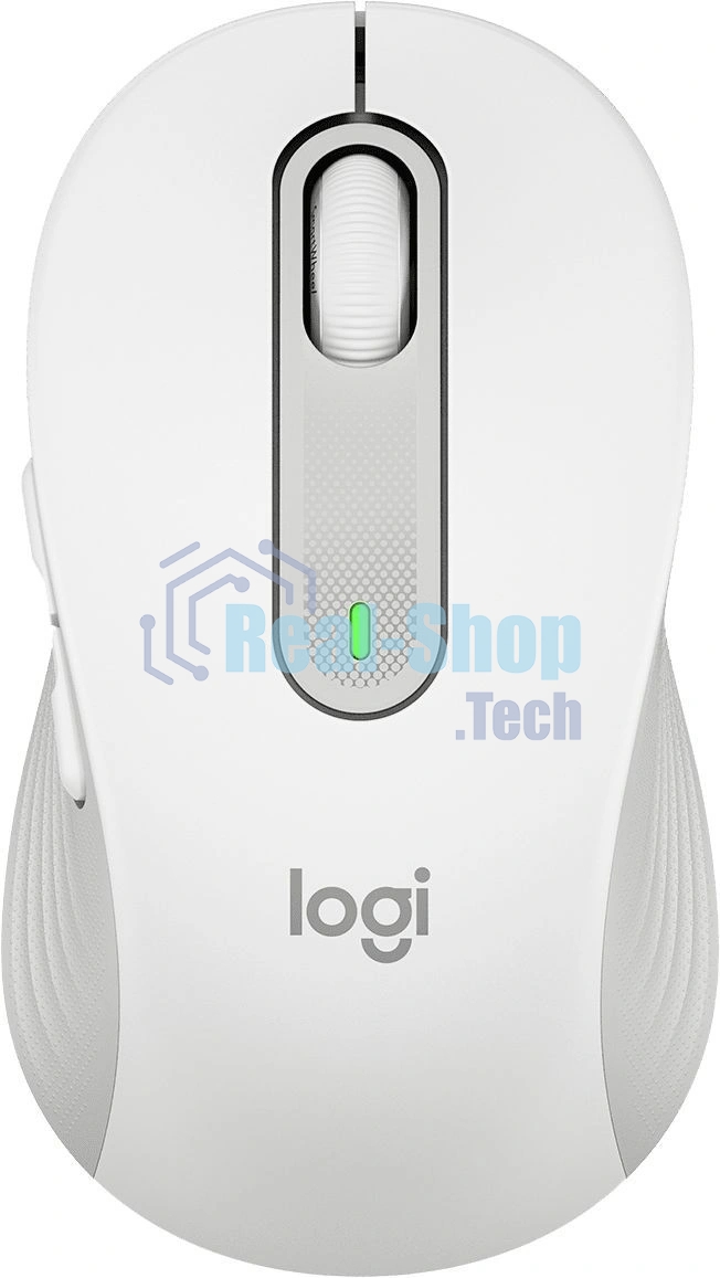 Мышь беспроводная Logitech Signature M650 белый, 4000 dpi, радиоканал, Bluetooth, USB, кнопки - 5