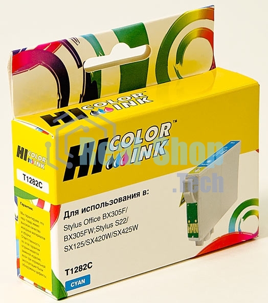 Картридж Epson Stylus S22/SX125/SX420W/SX425W/BX305F (Hi-Black) new, C13T12824010, C